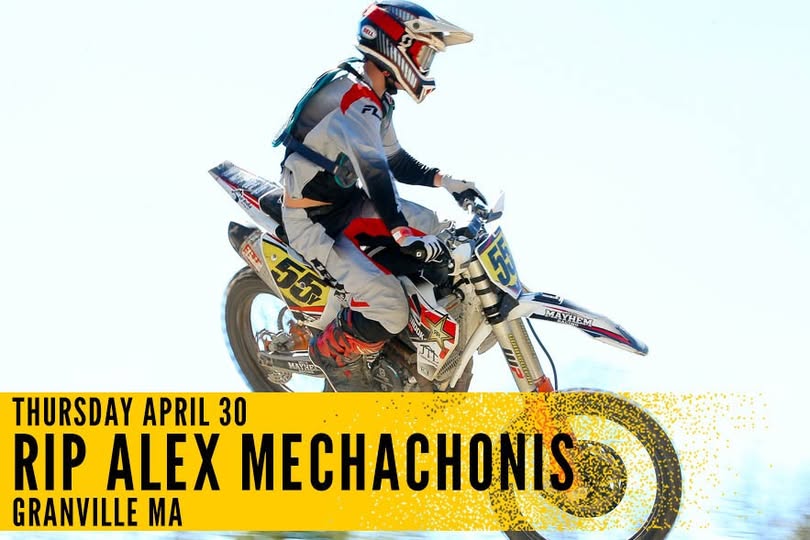 Alex Mechachonis, Accident Grandville MA, Obituary, Death: 17-year-old Rising NESC Motocross Rider, Dies Following Practice Track Crash